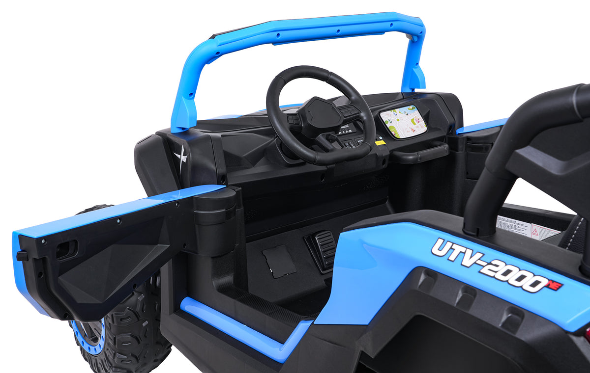 Elektrická buggy ATV Racing 4x4 modrá
