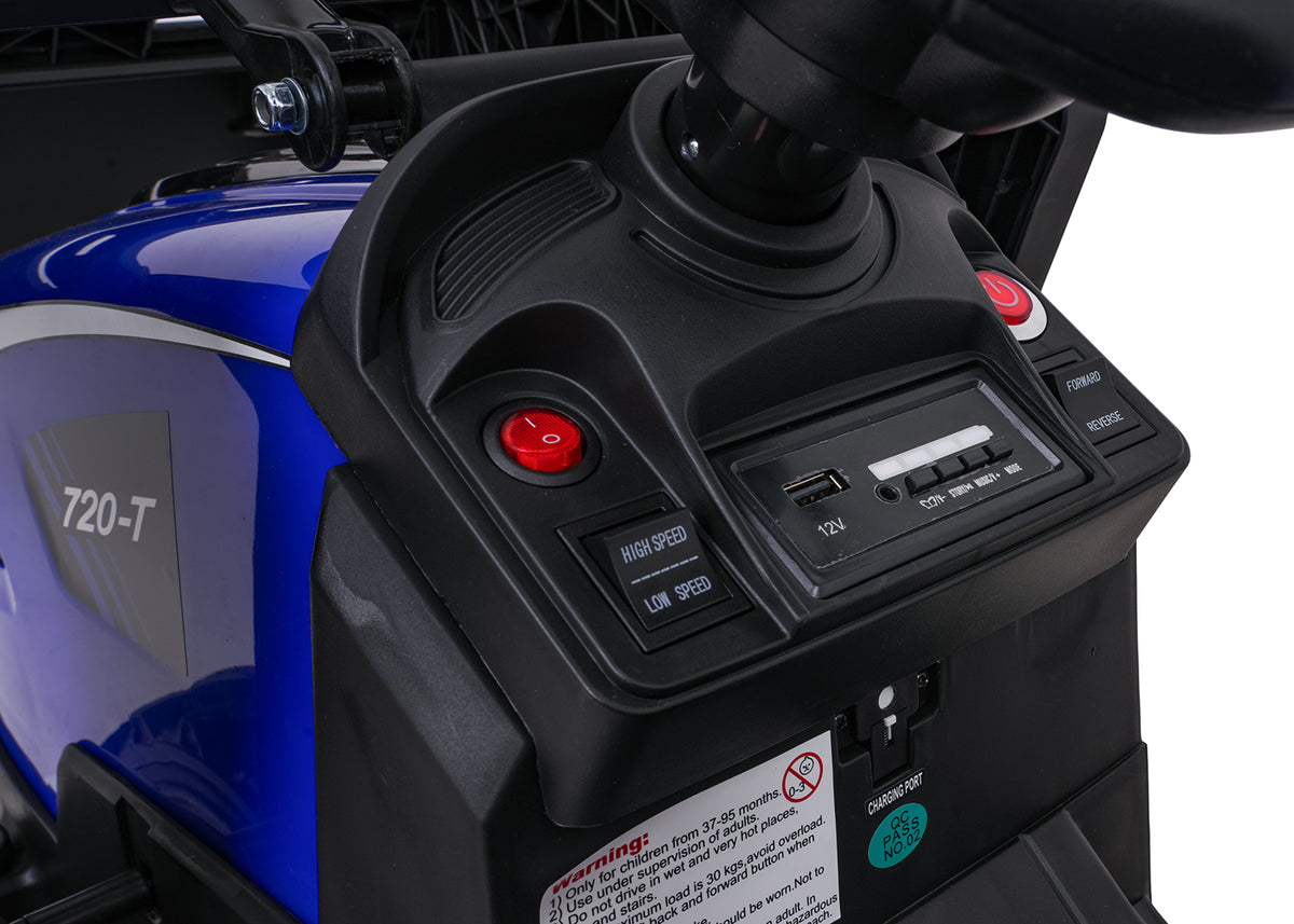 Tractor Trailer Vehicle 720-T Blue