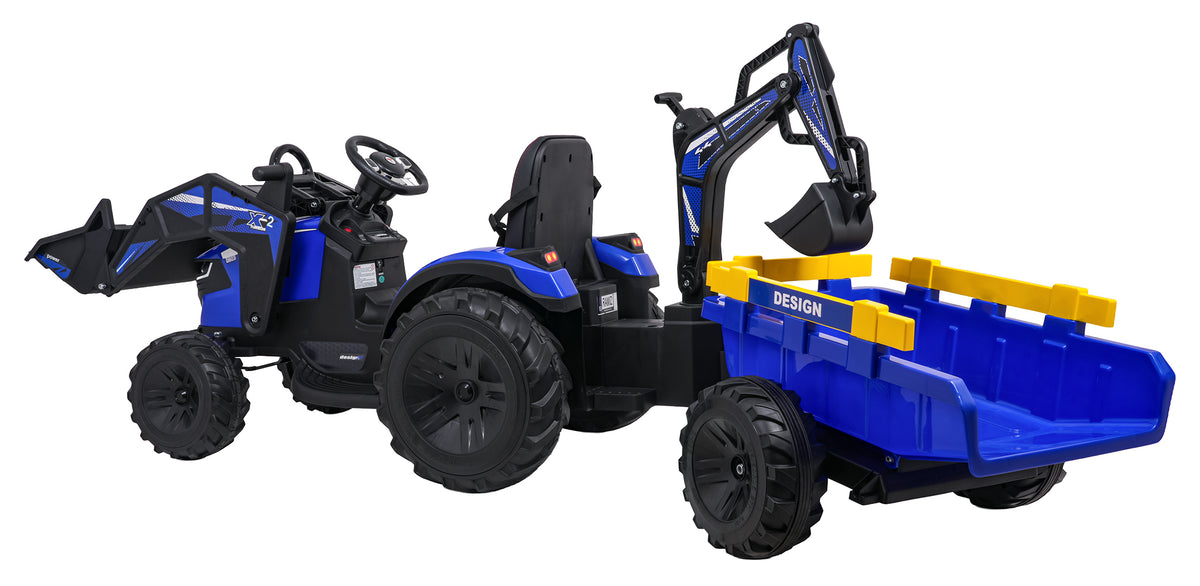 Tractor Trailer Vehicle 720-T Blue