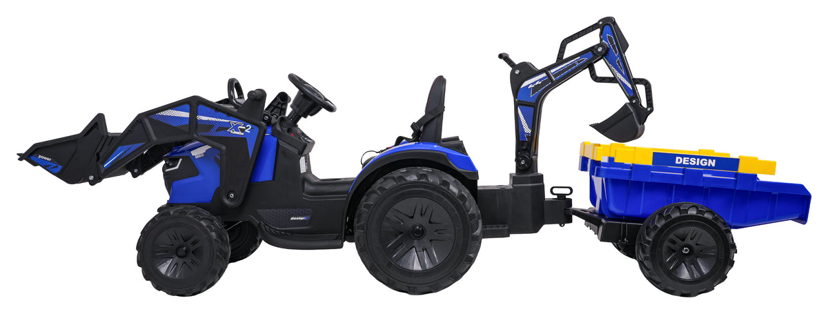 Tractor Trailer Vehicle 720-T Blue