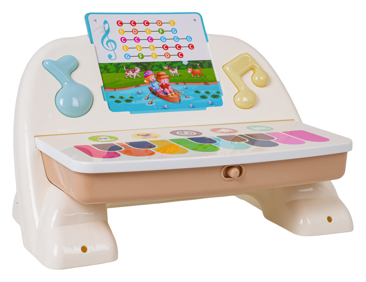 Coloured Piano with Base