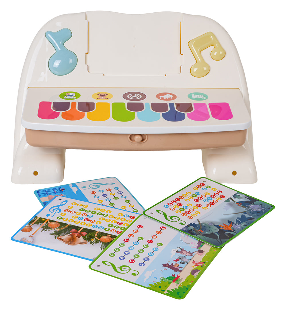Coloured Piano with Base