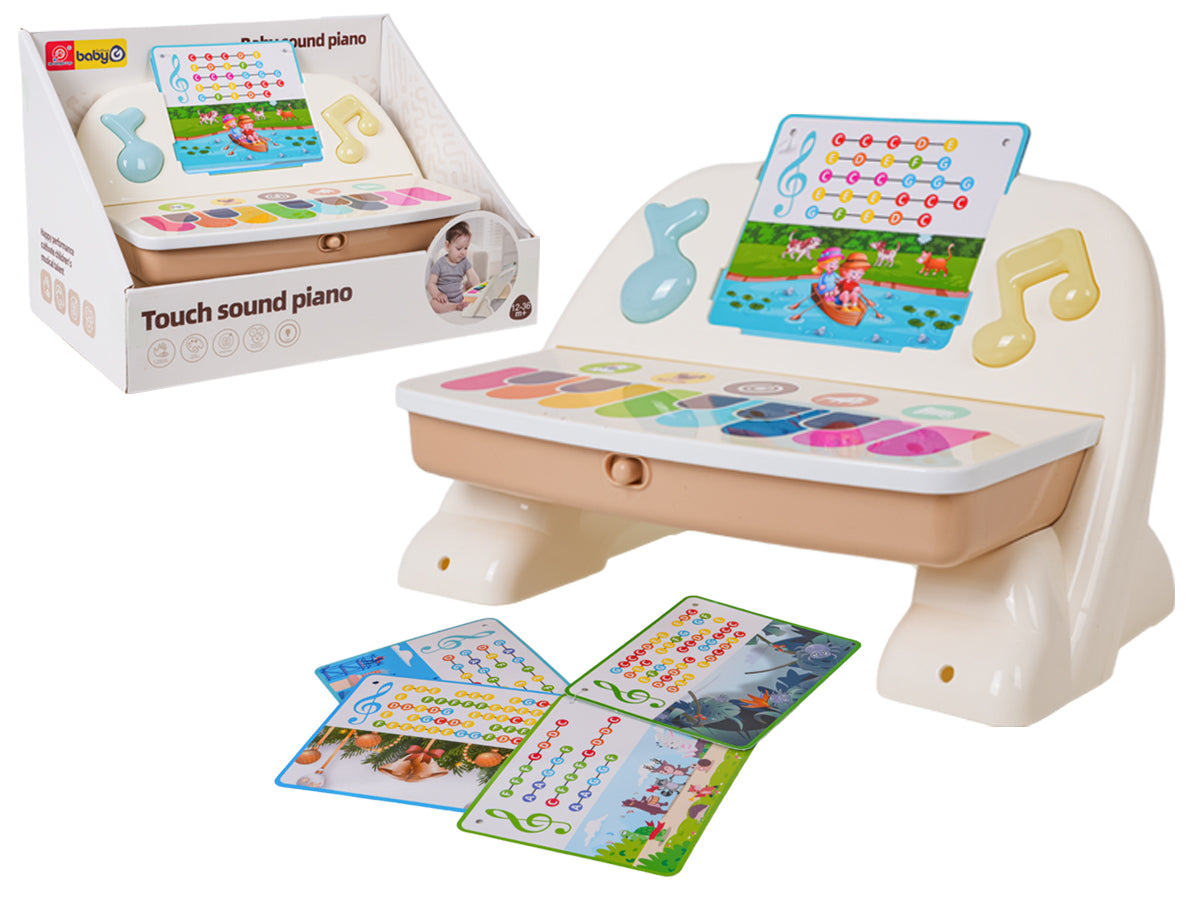 Coloured Piano with Base
