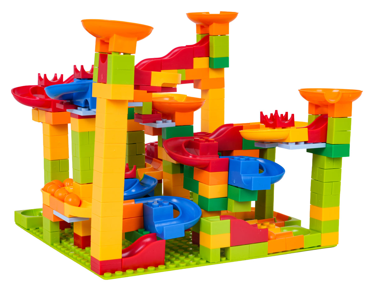 Set of coloured bricks Track Ball 348el.