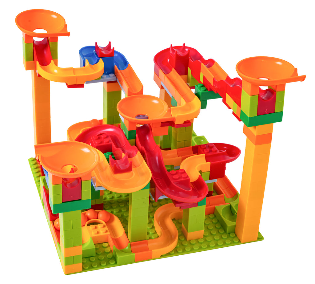 Set of coloured bricks Track Ball 348el.