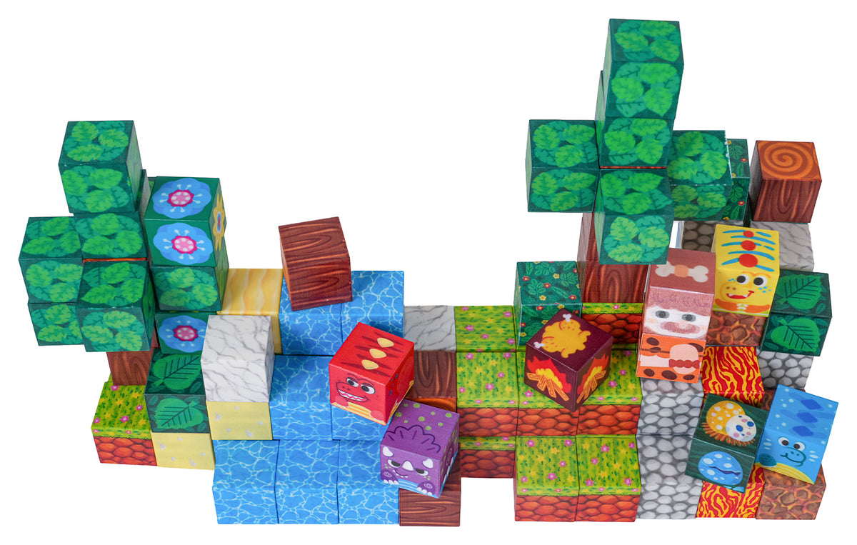 Set of Magnetic Bricks 100el.