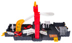 Folding Car Park with Suitcase + Accessories Fire Brigade Edition