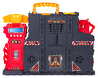 Folding Car Park with Suitcase + Accessories Fire Brigade Edition