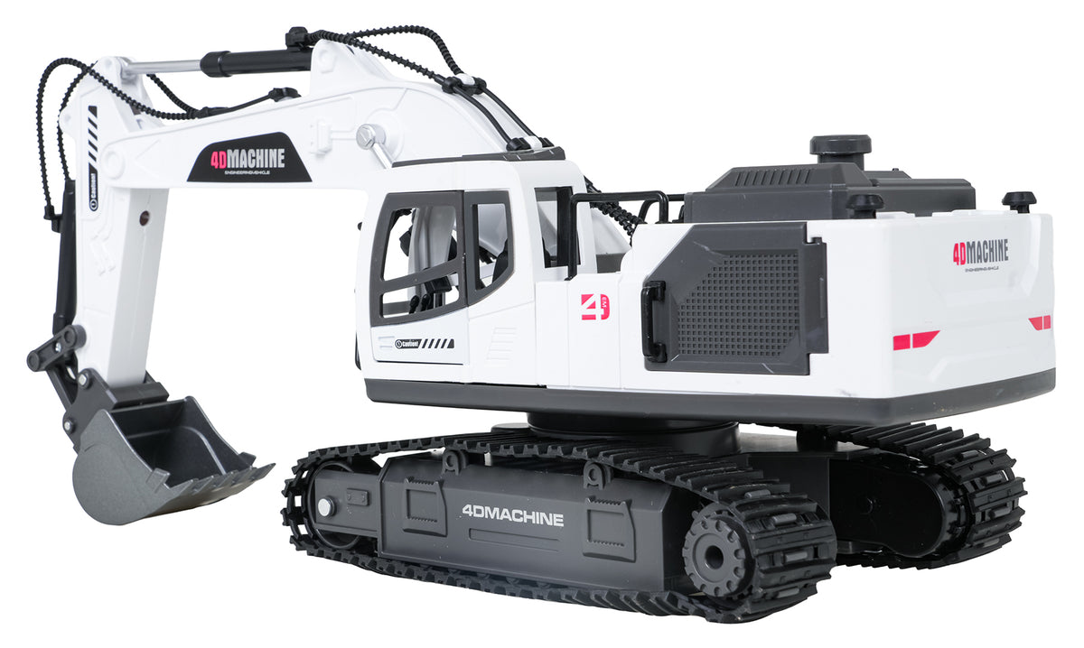 R/C Excavator with Smoke