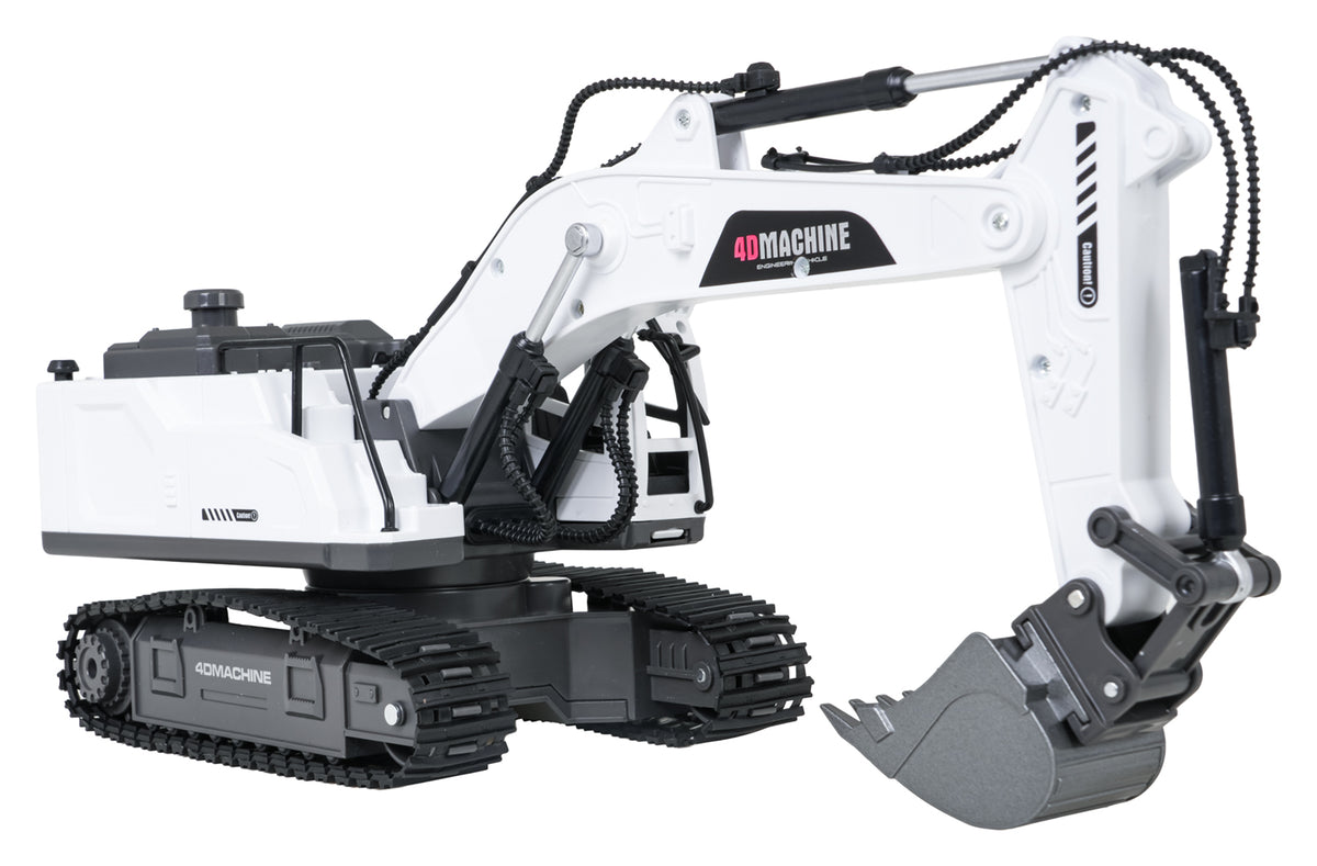 R/C Excavator with Smoke