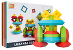 Set of Coloured Shape Stacking Blocks 30el.