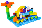 Set of Coloured Construction Blocks 288el.