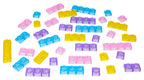 Soft Coloured Gel Blocks 40el.
