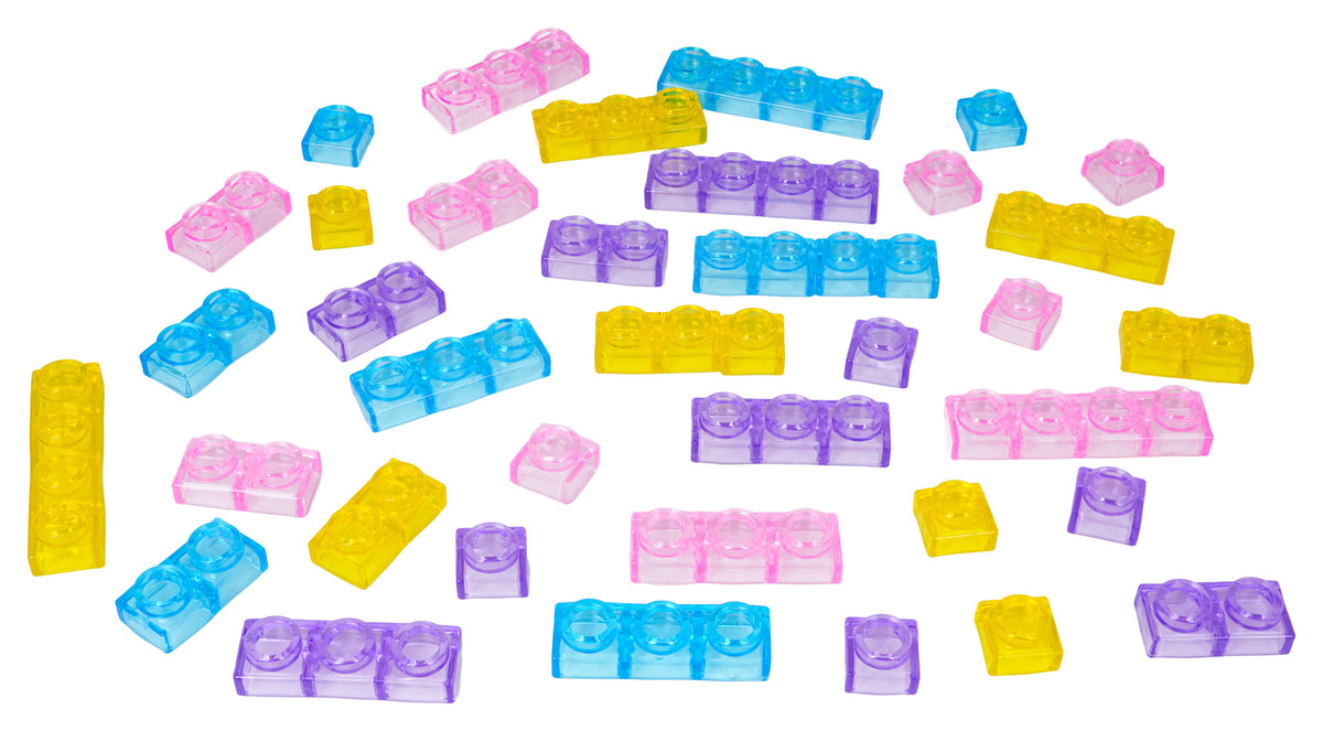 Soft Coloured Gel Blocks 40el.