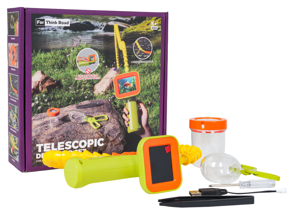 Telescope with Monitor and Extension + Accessories