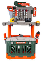 DIY Workshop with Storage and Screwdriver 90el.