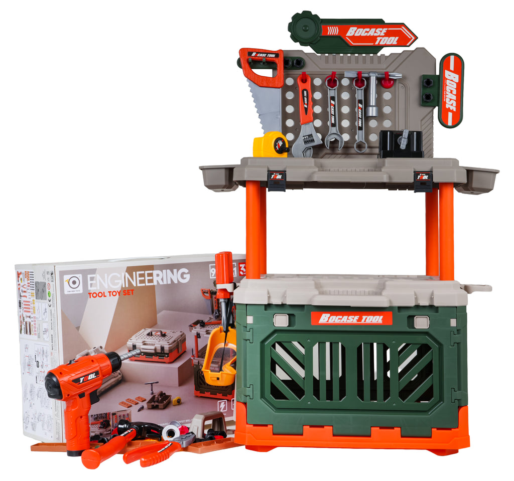 DIY Workshop with Storage and Screwdriver 90el.