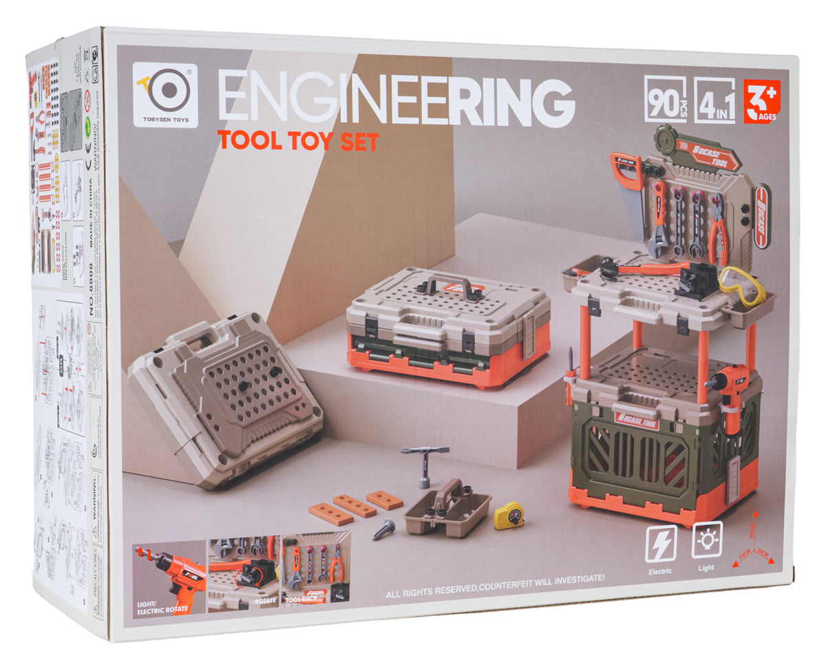 DIY Workshop with Storage and Screwdriver 90el.