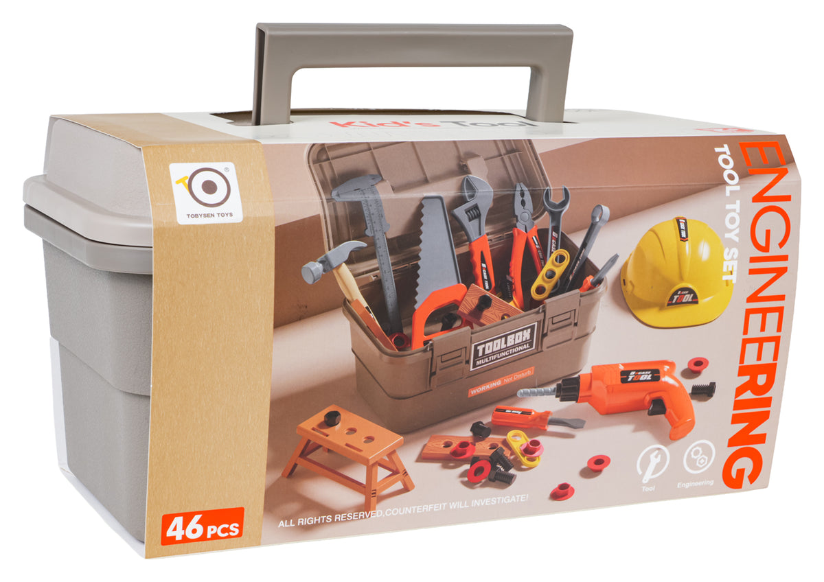 Handyman Set with Chest 46el.