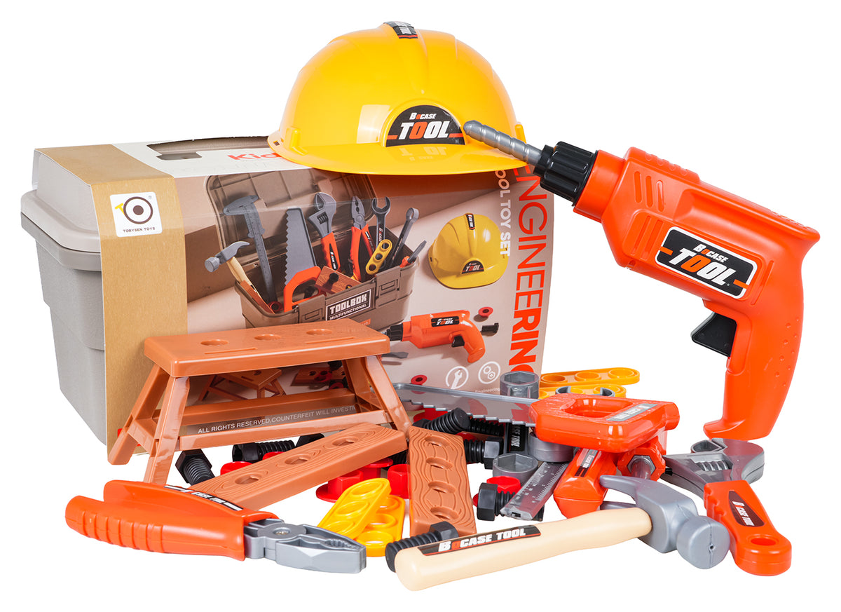 Handyman Set with Chest 46el.