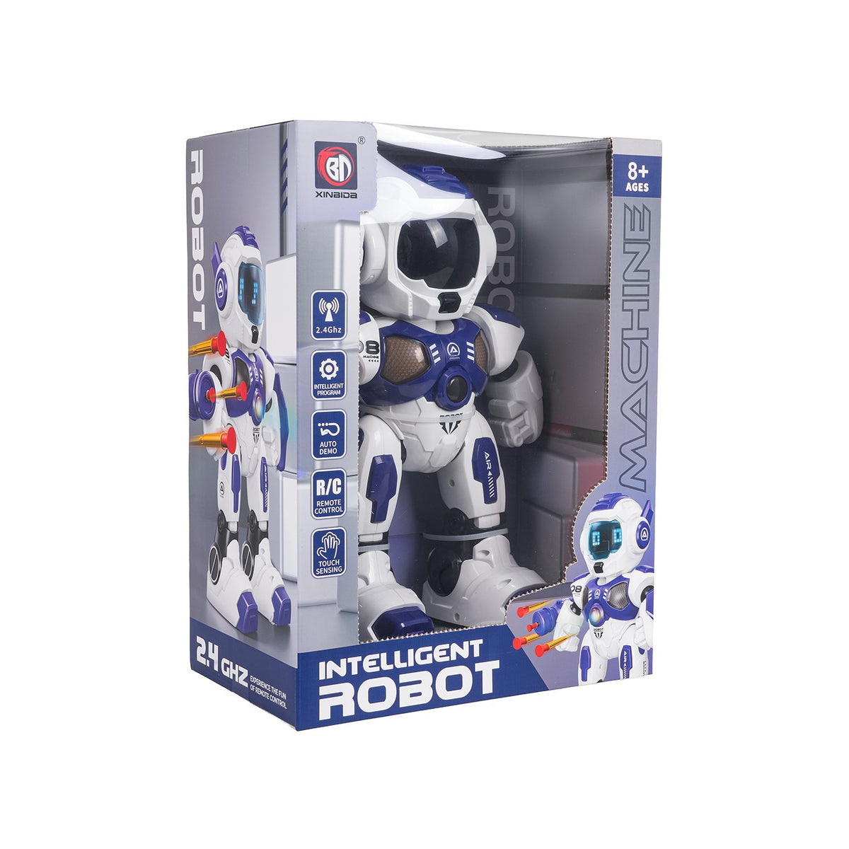 RC robot A08 s funkciou vystreľovania