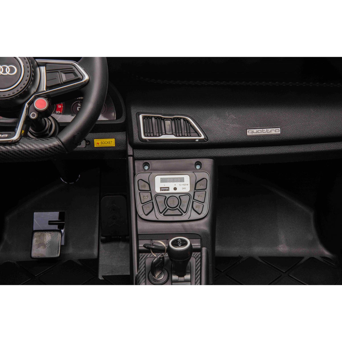 Elektrické autíčko Audi Spyder R8 LIFT čierna
