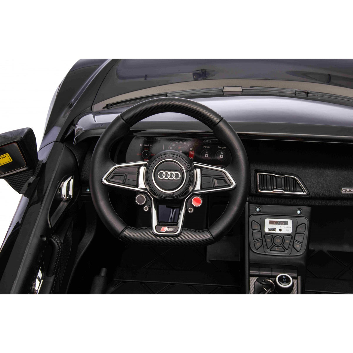Elektrické autíčko Audi Spyder R8 LIFT čierna