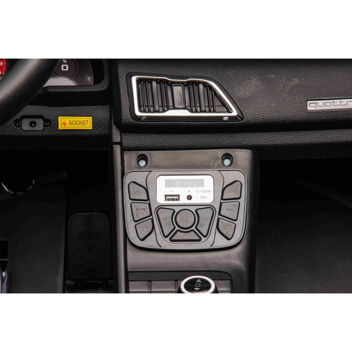 Dvojmiestne elektrické Audi R8 Spyder LIFT 24 V – modré
