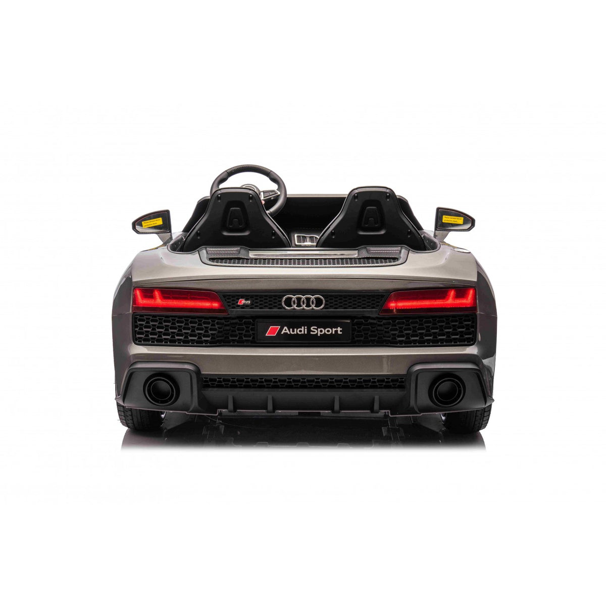 Dvojmiestne elektrické Audi R8 Spyder LIFT 24 V – sivé