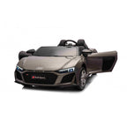 Dvojmiestne elektrické Audi R8 Spyder LIFT 24 V – sivé