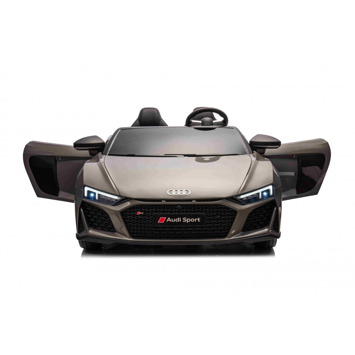 Dvojmiestne elektrické Audi R8 Spyder LIFT 24 V – sivé