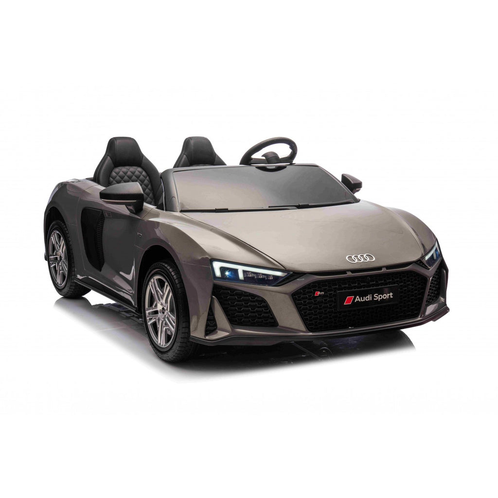 Dvojmiestne elektrické Audi R8 Spyder LIFT 24 V – sivé