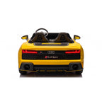 Dvojmiestne elektrické Audi R8 Spyder LIFT 24 V – žlté