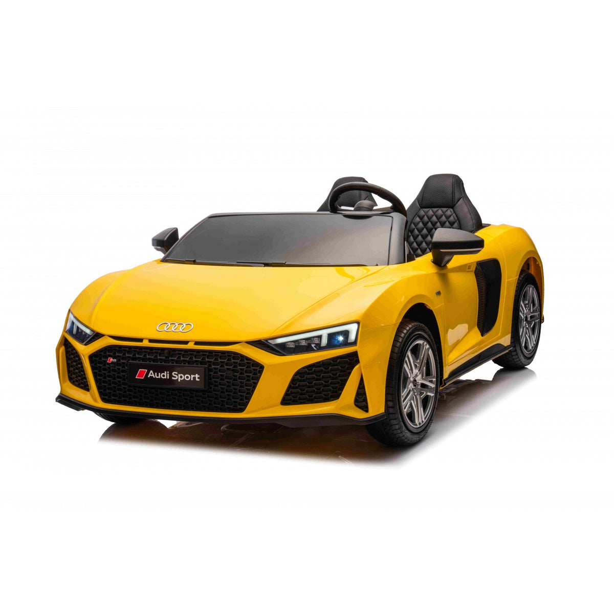 Dvojmiestne elektrické Audi R8 Spyder LIFT 24 V – žlté