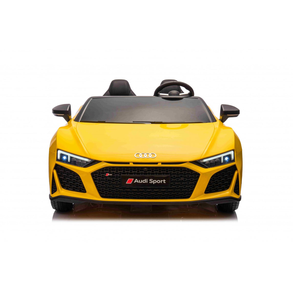 Dvojmiestne elektrické Audi R8 Spyder LIFT 24 V – žlté