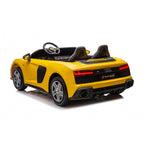 Dvojmiestne elektrické Audi R8 Spyder LIFT 24 V – žlté