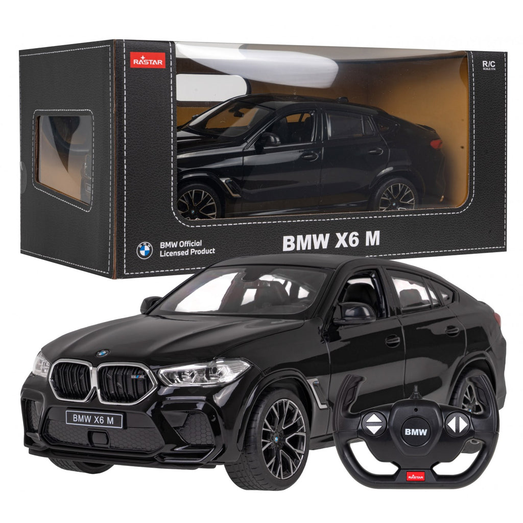 RC auto RASTAR BMW X6 M 1:14 – čierne