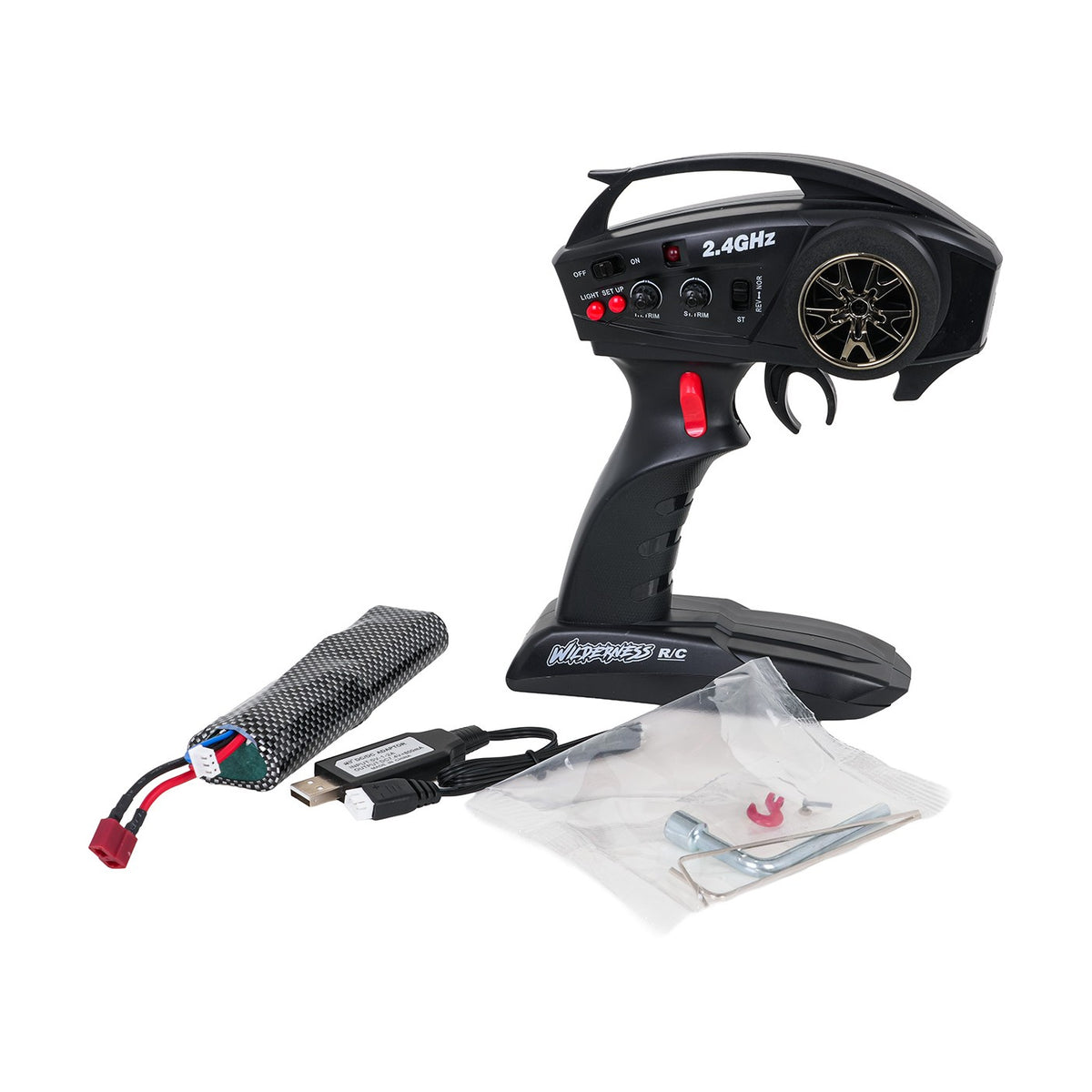 RC auto WILDERNESS RTR 1:10 – čierne