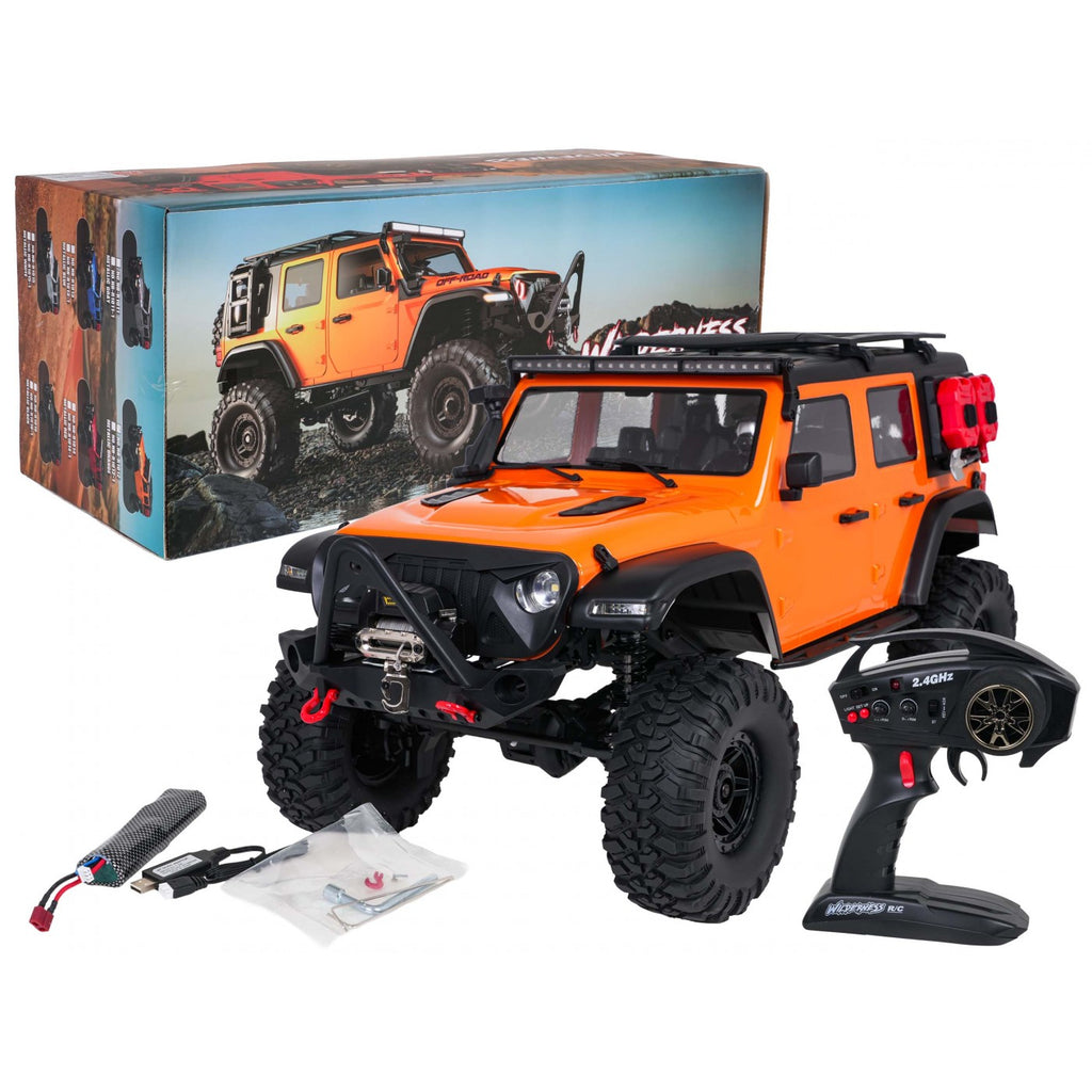 RC auto WILDERNESS RTR 1:10 – oranžové