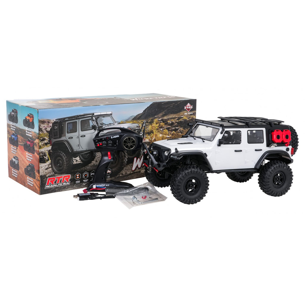 RC auto WILDERNESS RTR 1:10 – biele