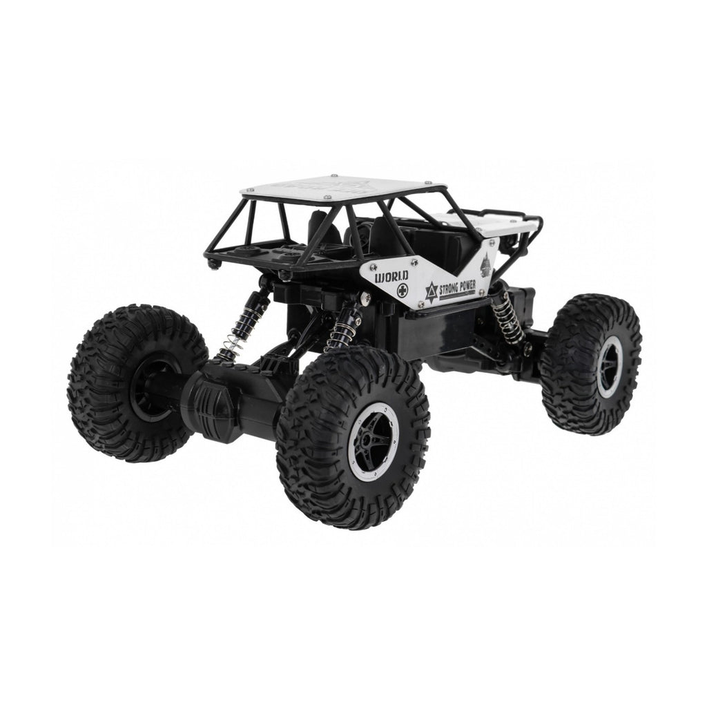 RC crawler Monster 1:18 – strieborný
