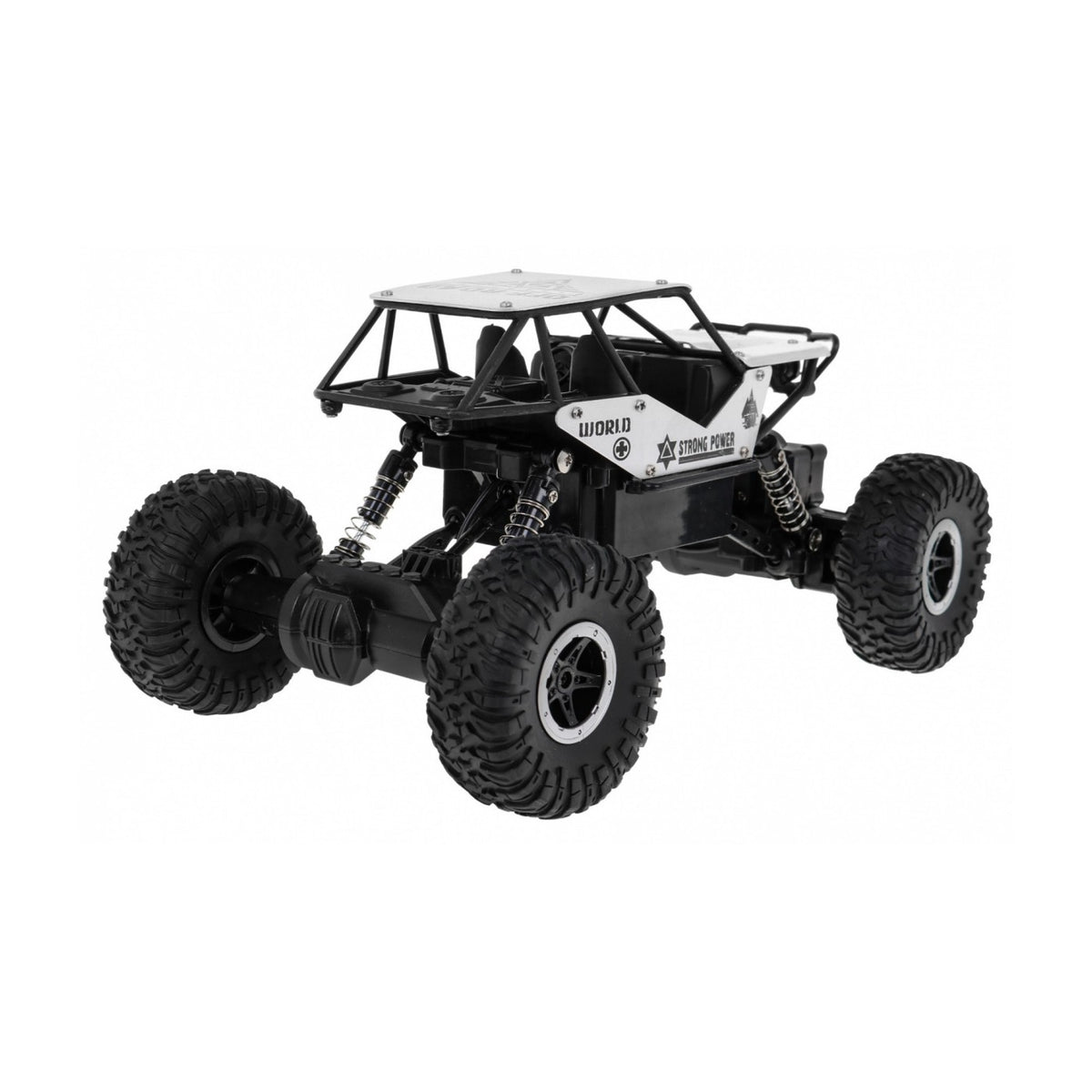 RC crawler Monster 1:18 – strieborný