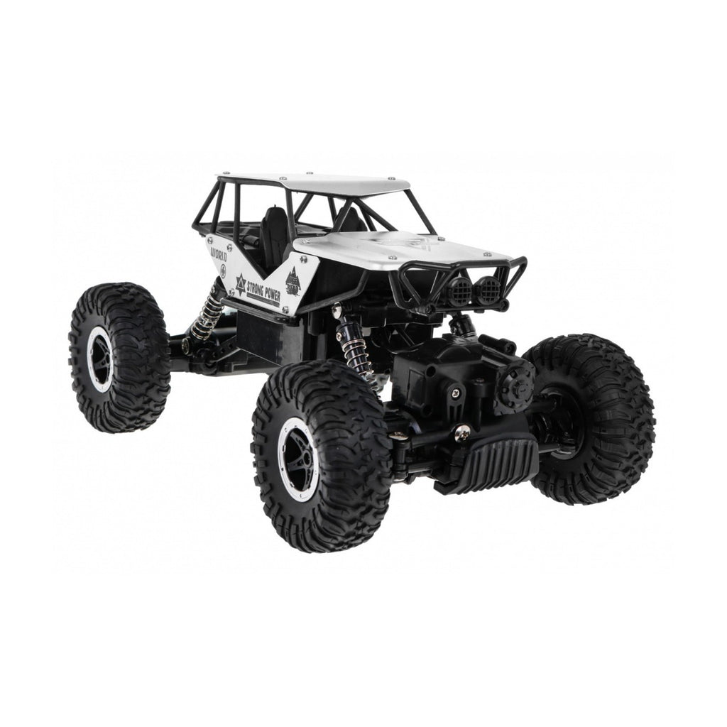 RC crawler Monster 1:18 – strieborný