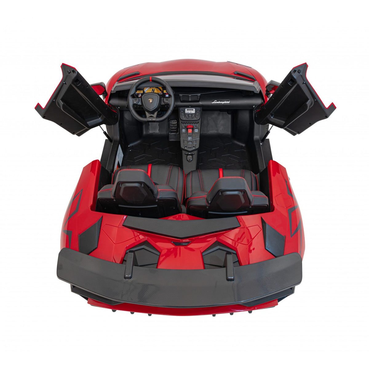 Elektrické autíčko Lamborghini Aventador SV STRONG červená