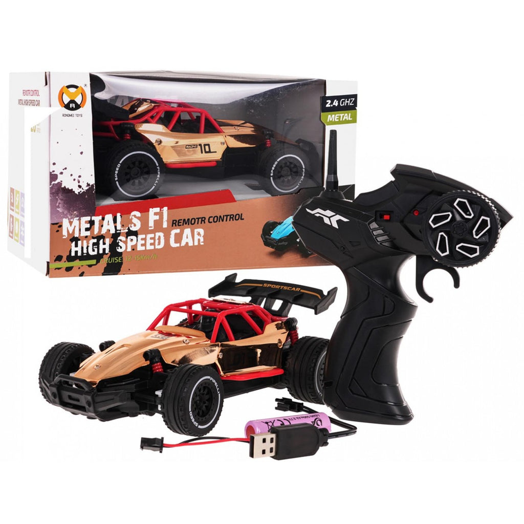 RC auto kovové RACING 01 – zlaté