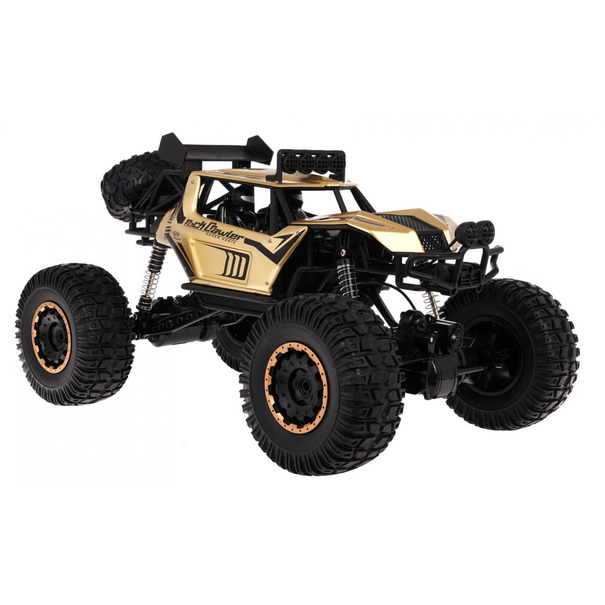RC kovový crawler MEGA 1:8 – zlatý