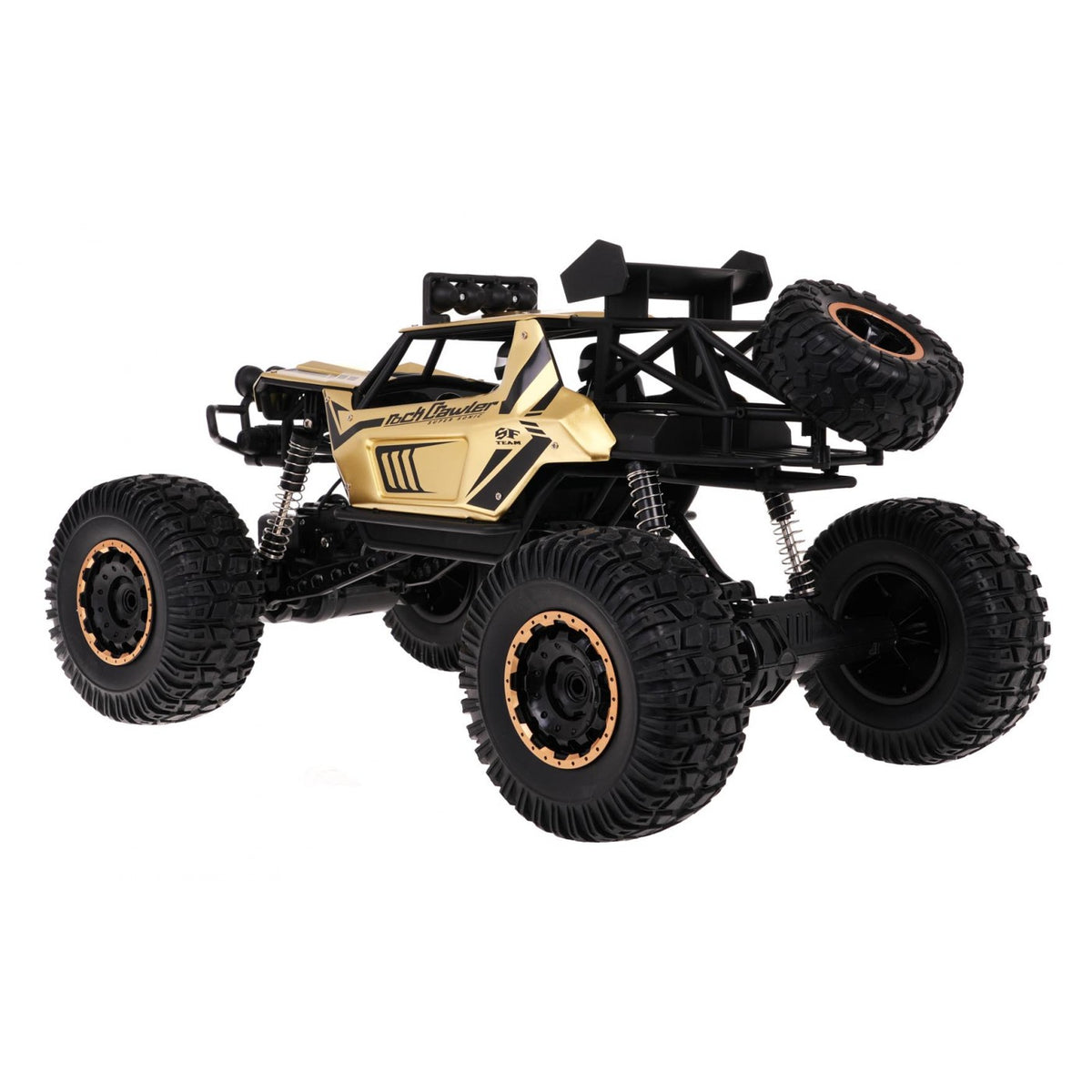 RC kovový crawler MEGA 1:8 – zlatý
