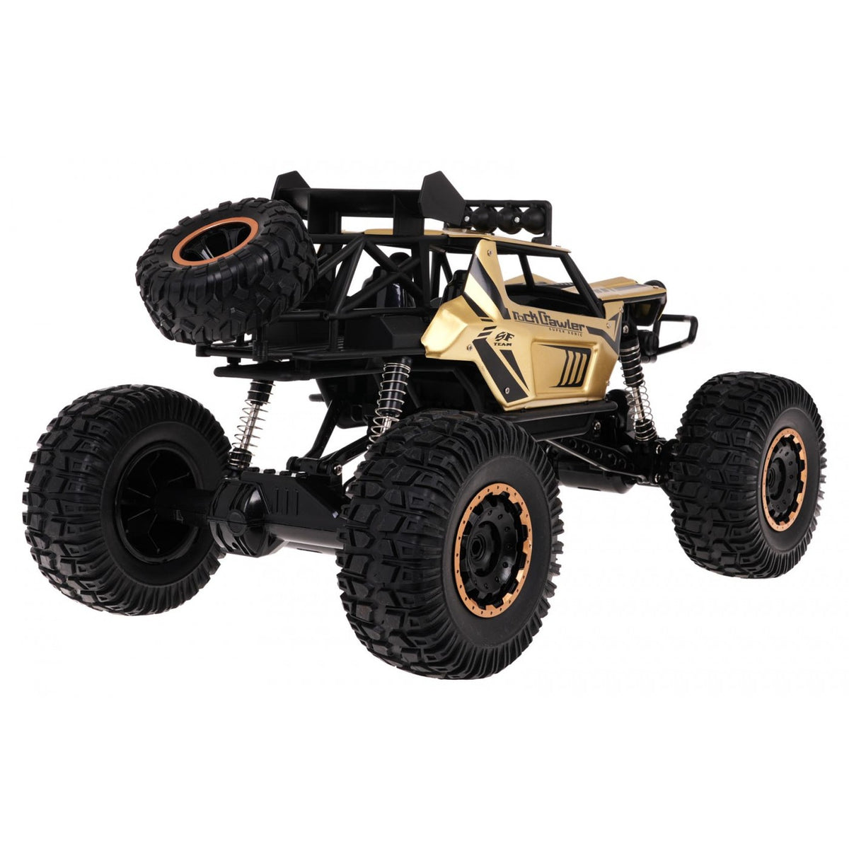 RC kovový crawler MEGA 1:8 – zlatý