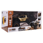 RC kovový crawler MEGA 1:8 – zlatý