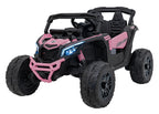 Elektrická buggy CAN-AM Maverick 24 V – ružová